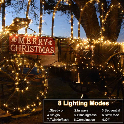 echosari LED String Lights Set – Birthday Gift for Mom and Women with Dimmable Warm White Glow