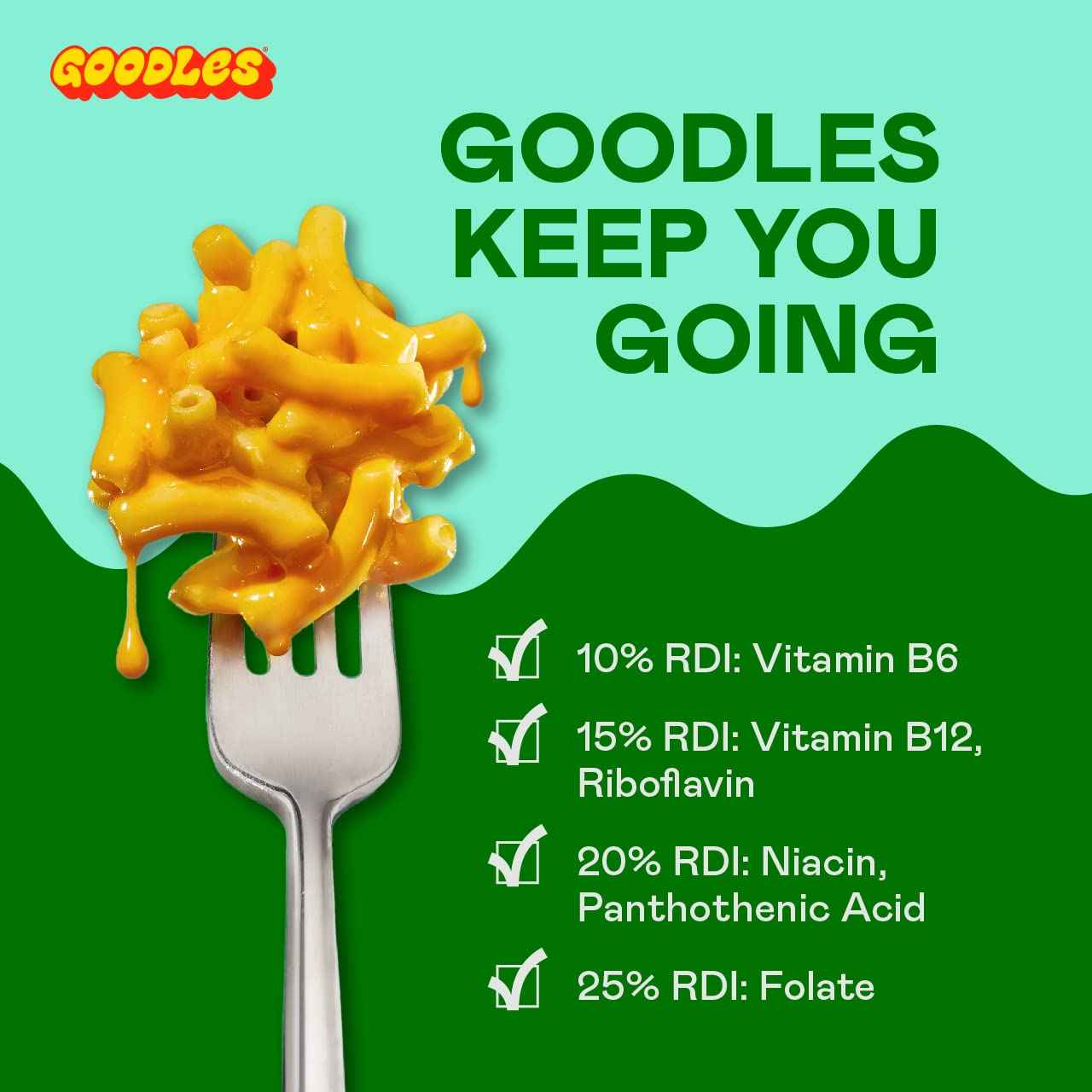 Goodles Cheddy Mac Creamy Cheddar Macaroni - Compact Pantry Staple for Clutter-Free Kitchens