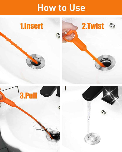 Drain Weasel – Simple Hair Drain Cleaner for Clutter-Free Bathroom Organization