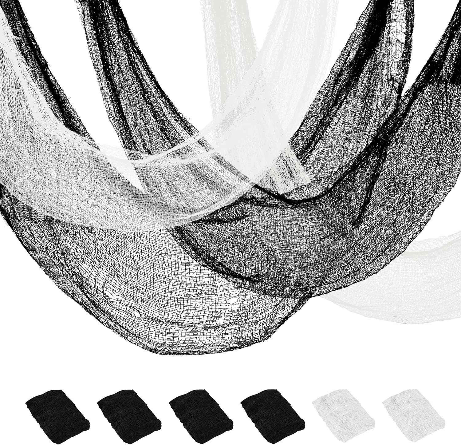 Creepy Cloth Oversized 315x87 inch Gauze – Large-Scale Halloween Decor for Yard and Courtyard