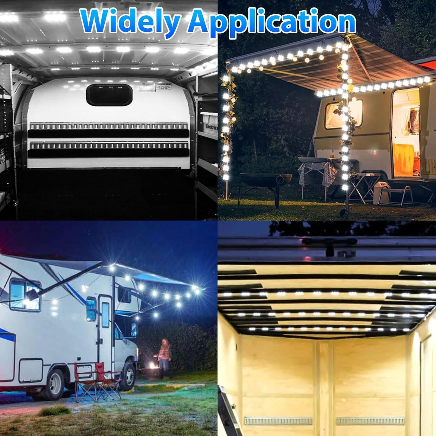 60,000+ hour rated led lifespan with transparent hard lens for durability
