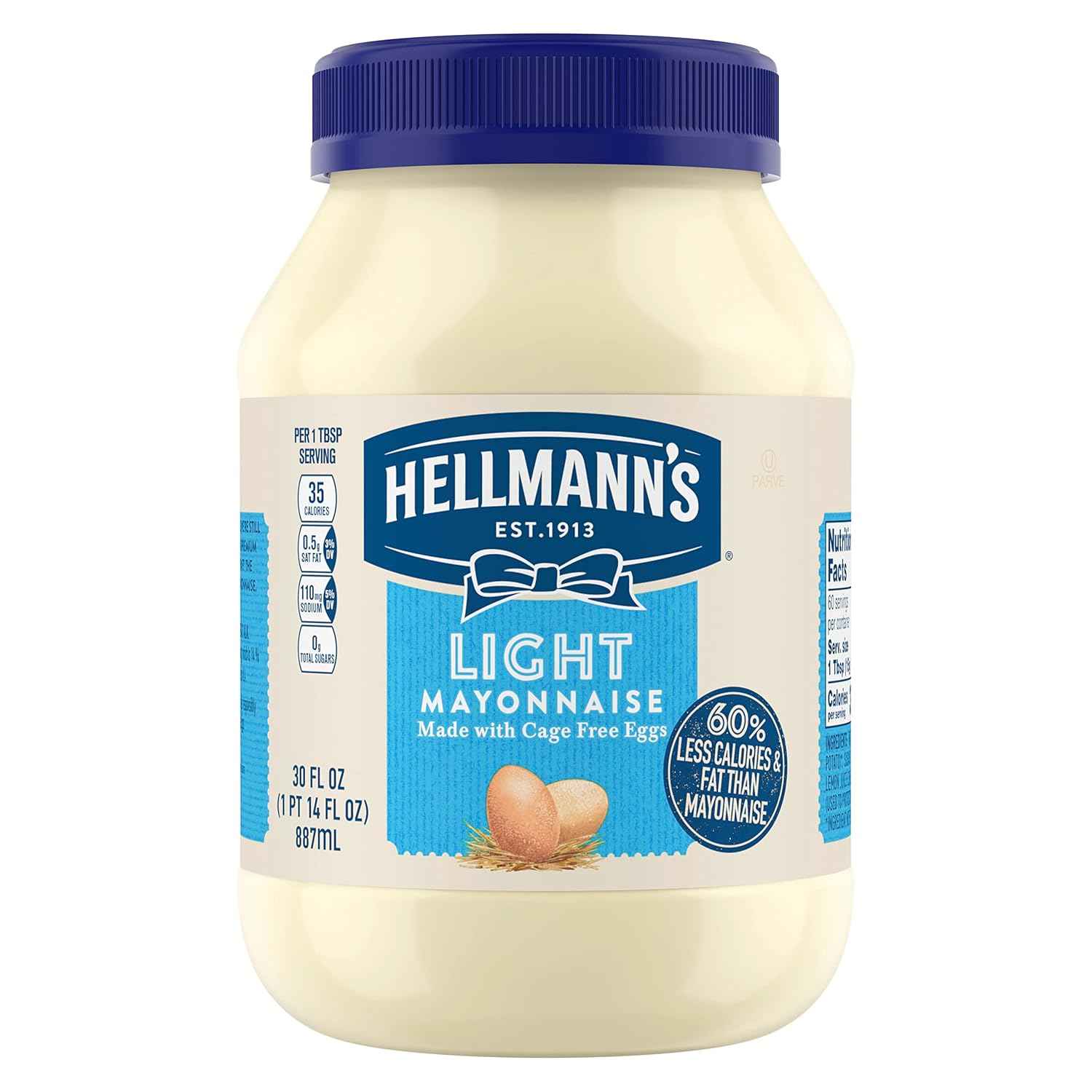 Hellmann's Light Mayonnaise – Creamy Base for Picnic Potato Salads, Backyard Cookouts, and Potluck Sides