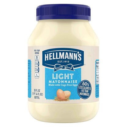 Hellmann's Light Mayonnaise – Creamy Base for Picnic Potato Salads, Backyard Cookouts, and Potluck Sides