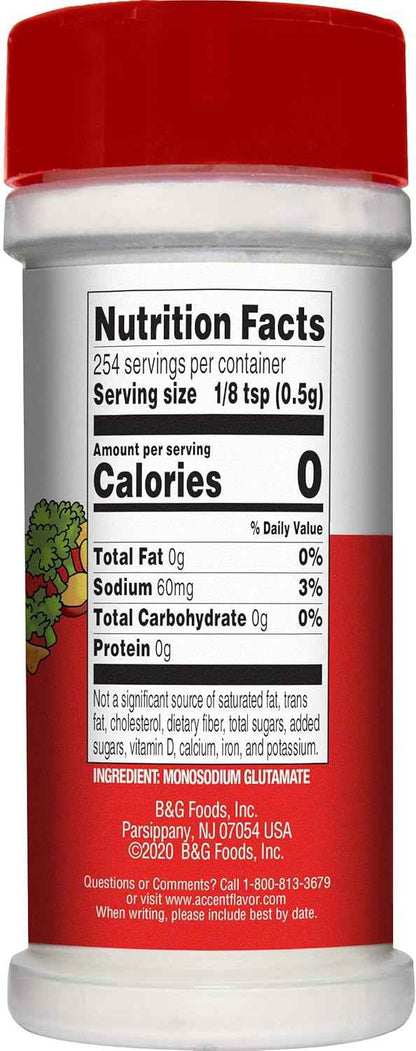 Ac'cent All Natural Flavor Enhancer for the Minimalist Pantry, One Bottle Umami Seasoning That Replaces Many Jars