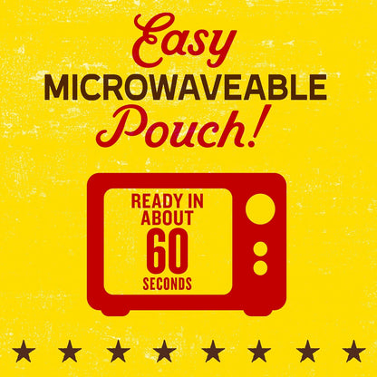 60-second cook time straight from pouch