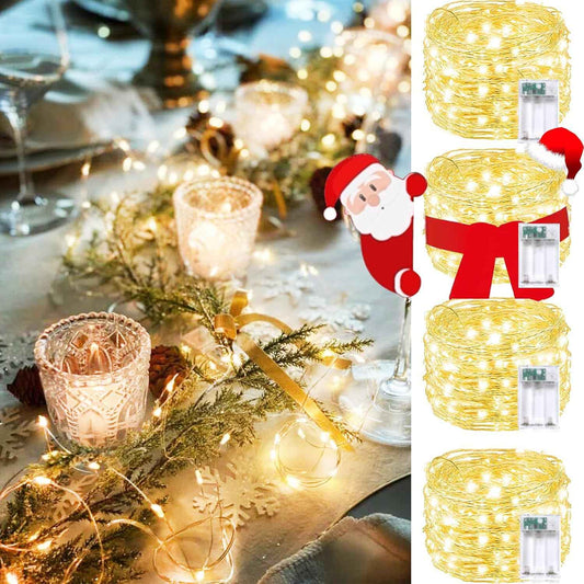 Brightown Battery String Lights – IP44 Waterproof Patio Lights for Outdoor Dining and Garden Gatherings