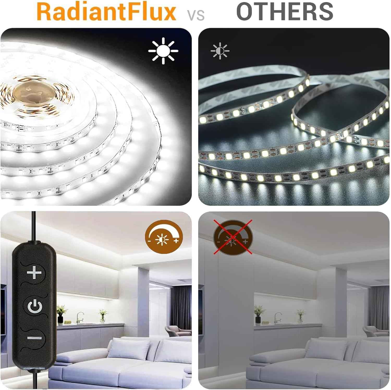 LumGlow 24V LED Strip Lights – Low-Voltage Flameless Bedroom Lighting Safe for Kids, Pets, and Overnight Use