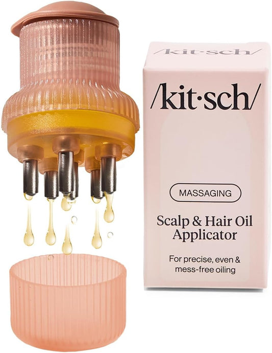 Kitsch_Scalp_&_Hair_Oil_Applicator_–_Stainless_Steel_Bristles_Scalp_Oil_Applicator_for_Even_Distribution,_Mess-Free_Oiling_&_Head_Massager_Scalp_–_Precision_Hair_Care_Tool_for_Roots_&_All_Hair_Types