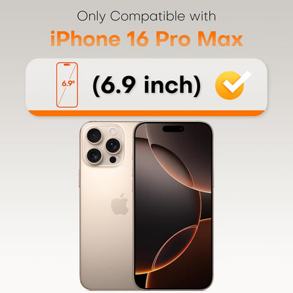 TOCOL_for_iPhone_16_Pro_Max_Screen_Protector,_9H_Hardness_Military_Grade_Shatterproof_HD_Tempered_Glass_Full_Coverage_Easy_Installation_Case_Friendly_2_Pack