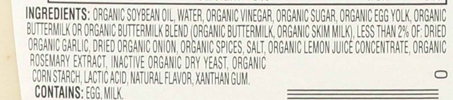 Hidden Valley Original Ranch Organic Salad Dressing & Topping, Gluten Free - 16 Ounce Bottle (Package May Vary)