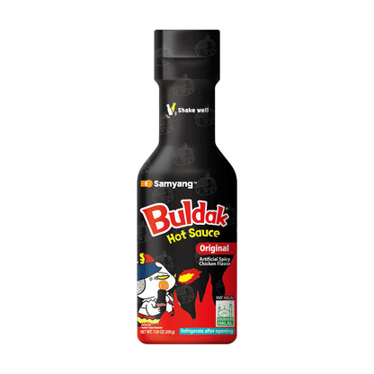 Samyang Buldak Hot Sauce - Original, Korean Spicy Hot Chicken Flavor Sauce [5.57 fl oz (200g) x 1 pack]