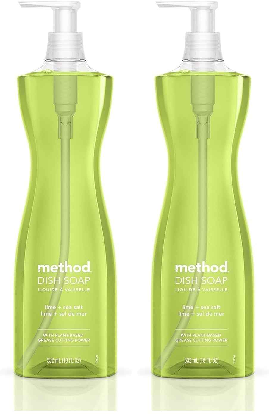 Method Dish Soap, Lime + Sea Salt, Tough on Grease