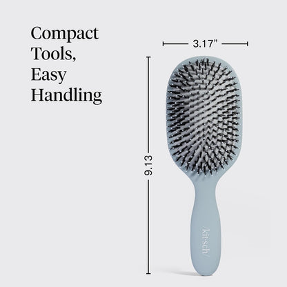 Kitsch_Smooth_&_Polish_Brush_–_Dual_Bristle_Detangler_Brush,_Shine_&_Frizz_Control_–_Vegan_Boar_&_Nylon_Hair_Brush_with_Cushioned_Pad_for_Scalp_Massage_–_Hair_Care_Tool_for_All_Hair_Types_-_Haze_Blue