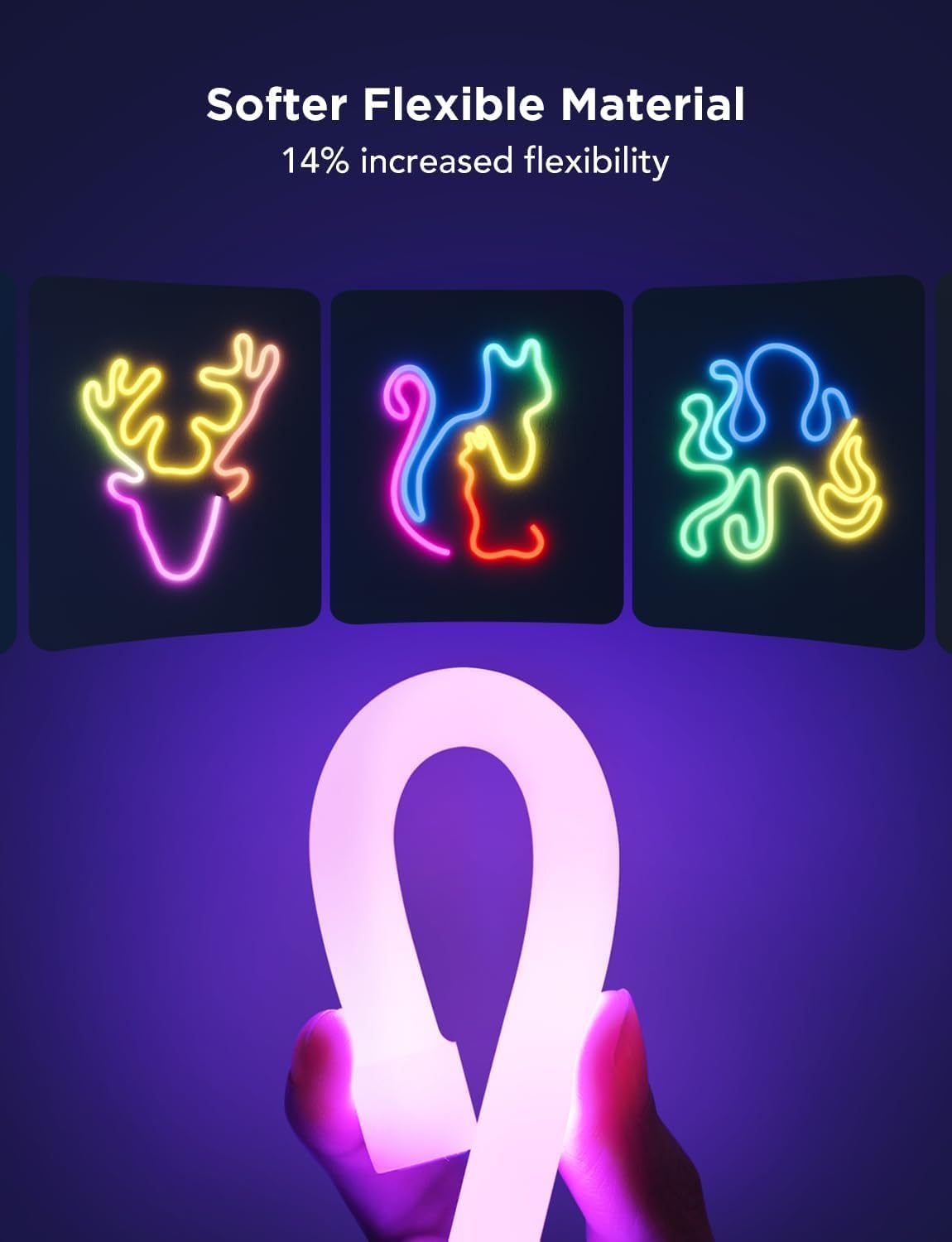 Govee_RGBIC_Neon_Rope_Light_Plastic_and_Metal_Mounting_Brackets_for_Neon_Lights_2_H61D3_&_H61D5_&_H61D6,_RGBIC_Rope_Light_Clips,_WiFi_Neon_Lights_Holders_20pcs,_(Not_Support_H61A0_&_H61A2),_White