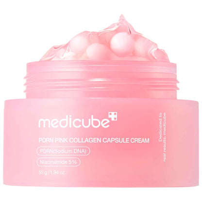 medicube Capsule Cream | 120H Lasting Hydration, Barrier Care, Calming Daily Facial Moisturizer For All Skin Types | Panthenol & Ceramides | Korean Skincare