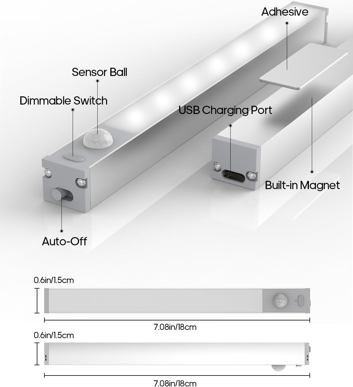 3_Pack_/6_Pack_Led_Under_Cabinet_Lights_Wireless_with_Charging_Station,_7’’_Rechargeable_Motion_Sensor_Light_Indoor,_Dimmable_Closet_Lights_for_Cabinets,_Bookshelf,_Stair,_Hallway_Cold_White/_Warm_White