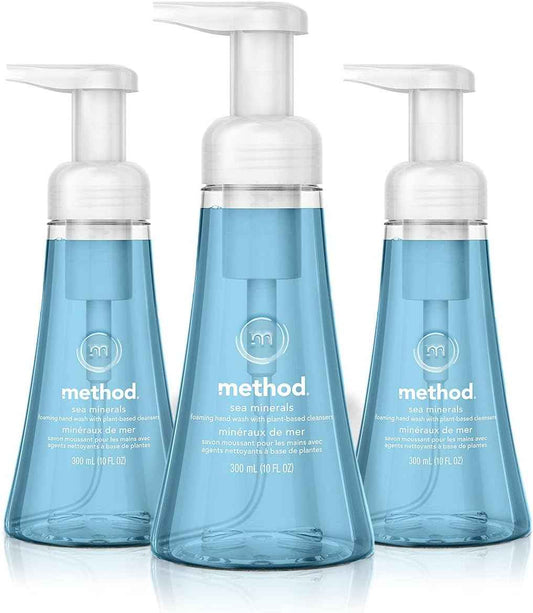 Method Foaming Hand Soap, Sea Minerals, Paraben and Phthalate Free, 10 fl oz