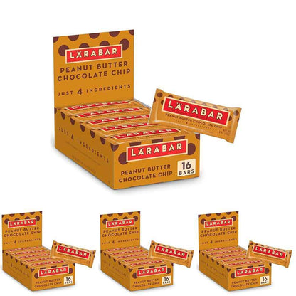 Larabar Peanut Butter Chocolate Chip, Fruit and Nut Bars, Gluten Free and Vegan