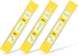 DOWELL 9 Inch Magnetic Box Level Torpedo Level,3 Different Bubbles/45°/90°/180°Measuring Shock Resistant Torpedo Level