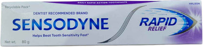 Sensodyne Sensitive Toothpaste Rapid Relief - 80 gm Pack of 2