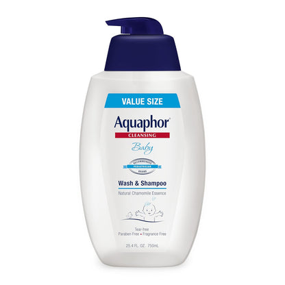 Aquaphor_Baby_Wash_and_Shampoo,_Unscented_Baby_Shampoo_and_Wash,_25.4_Fl_Oz_Pump_Bottle