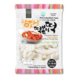 Korean Rice Cake Tteokbokki Stick –  Vegan, Non-GMO, Gluten Free, Halal,Tteok Rice Cakes Food Past