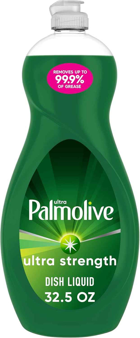 Palmolive Ultra Strength Liquid Dish Soap, Original Green