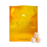 ISSEI Sour Cherry Mochi Gummies | Dye-Free Candy | Gluten-Free | Real Sugar, No Artificial Flavors or Colors | Award-Winning Japanese Candy | 4 Oz 1-Pack