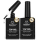 2Pcs 15ml No Wipe Gel Top Coat