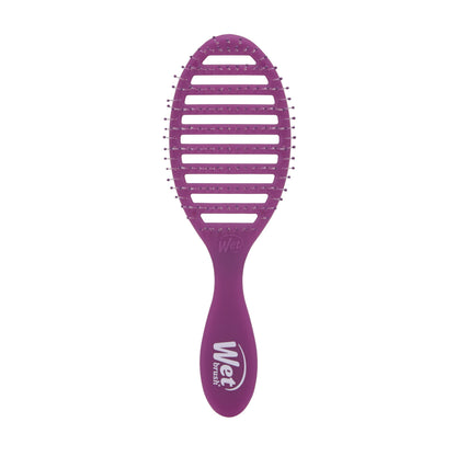 Wet Brush Speed Dry Hair Brush, Purple Frost - Vented Design &amp;amp; Soft HeatFlex Bristles Are Blow Dry Safe - Ergonomic Handle Manages Tangles - Pain-Free Hair Accessories