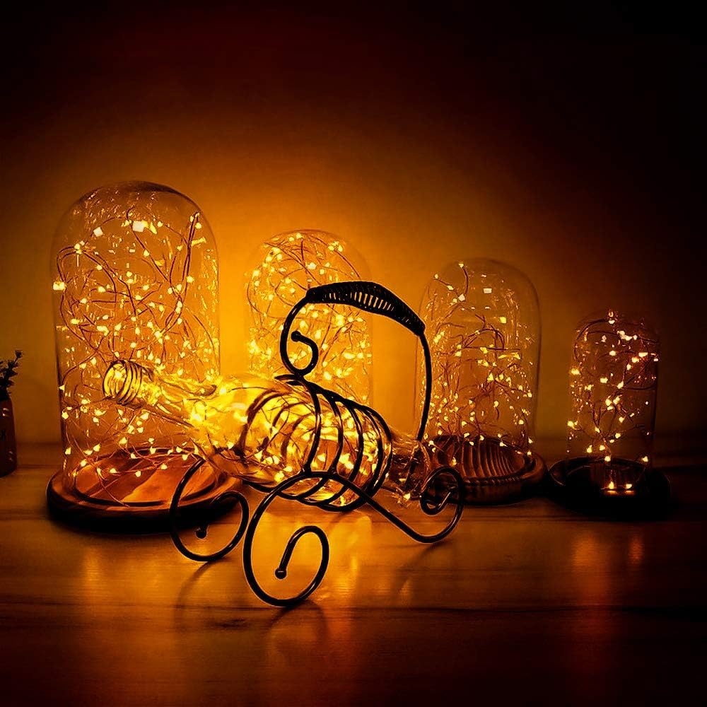 10Ft/32.8Ft_LEDs_Fairy,Starry_,_String_Lights_for_Indoor&Outdoor_Decoration_Wedding_Home_Parties_Christmas_Holiday,_Waterproof,Battery_Operated
