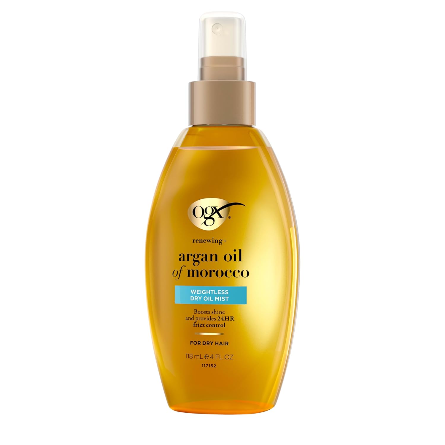OGX_Renewing_+_Argan_Oil_of_Morocco_Weightless_Healing_Dry_Oil_Spray,_Lightweight_Hair_Oil_Mist_for_Split_Ends,_Frizzy_Hair_and_Flyaways,_Paraben-Free,_Sulfated-Surfactants_Free,_4_Fl_Oz