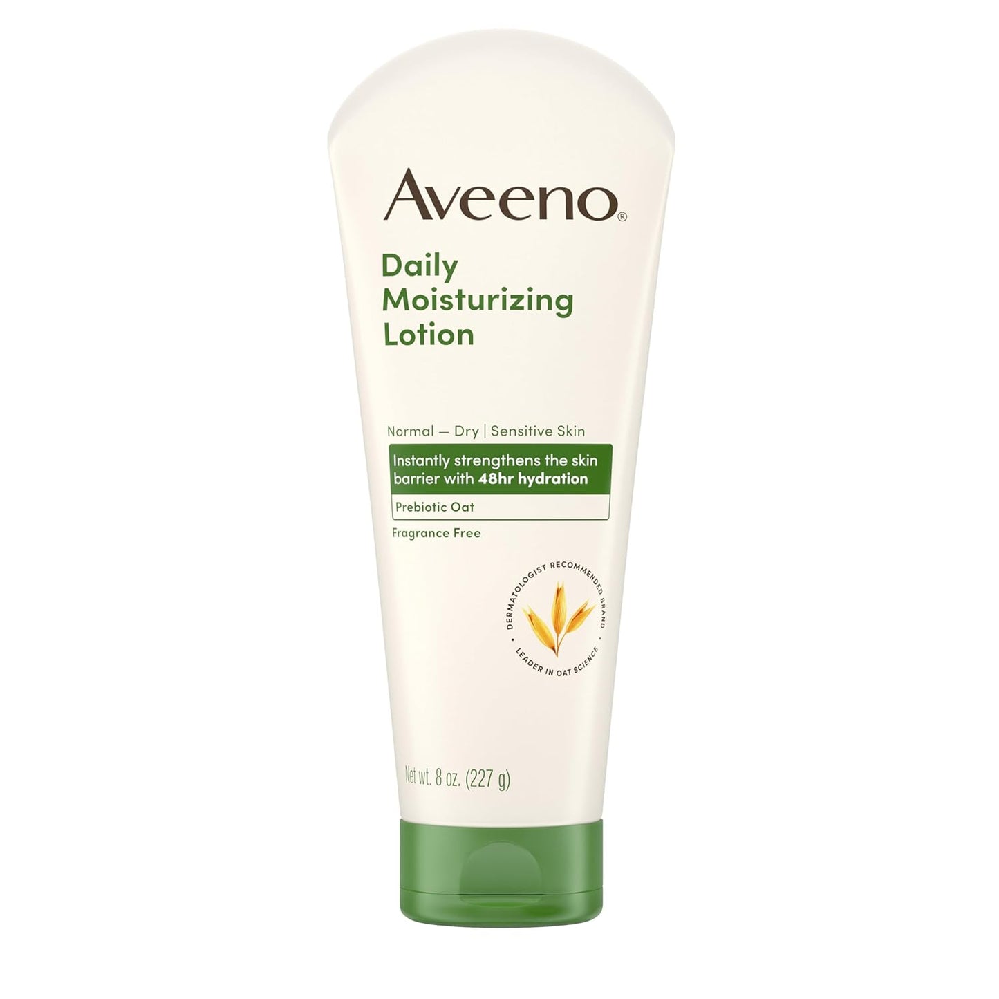 Aveeno_Daily_Moisturizing_Body_Lotion,_Body_Lotion_for_Dry_Skin_with_Prebiotic_Oat,_Paraben_Free,_Fragrance_Free,_Non-Greasy,_Non-Comedogenic_Moisturizer,_8_FL_OZ