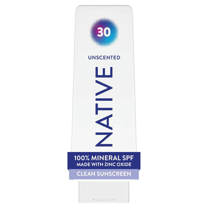 Native_Mineral_Sunscreen_Lotion_SPF_30,_Unscented,_with_100%_Mineral_Zinc_Oxide_for_Face_&_Body,_Hawaii_Compliant,_Vegan,_No_White_Cast_-_7_oz