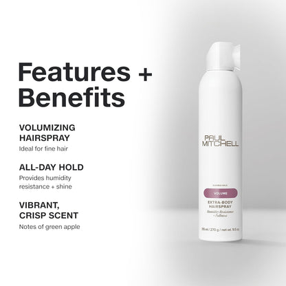 Paul_Mitchell_Extra-Body_Hairspray,_Flexible_Hold,_Maximum_Volume_+_Humidity_Resistance,_For_Fine_Hair