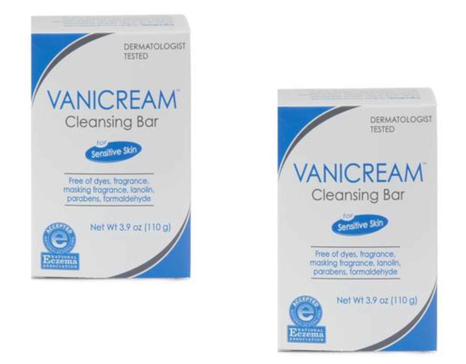Vanicream Cleansing Bar For Sensitive Skin, Unscented