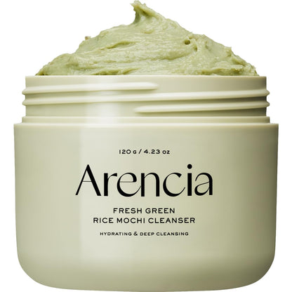 Arencia_Korean_Rice_Mochi_Face_Cleanser_-_Face_Wash,_Gentle_Scrub_All_in_One_for_Deep_Cleansing,_Moisturizing,_Pore_Minimizing,_Acne-Prone_Skin,_Removing_Blackhead_with_Rice_Water_&_Green_Tea