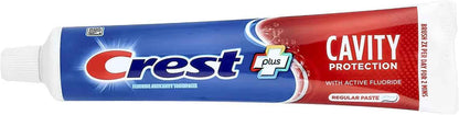 Crest Toothpaste 8.2 Ounce Cavity Protection Regular (Pack of 2)