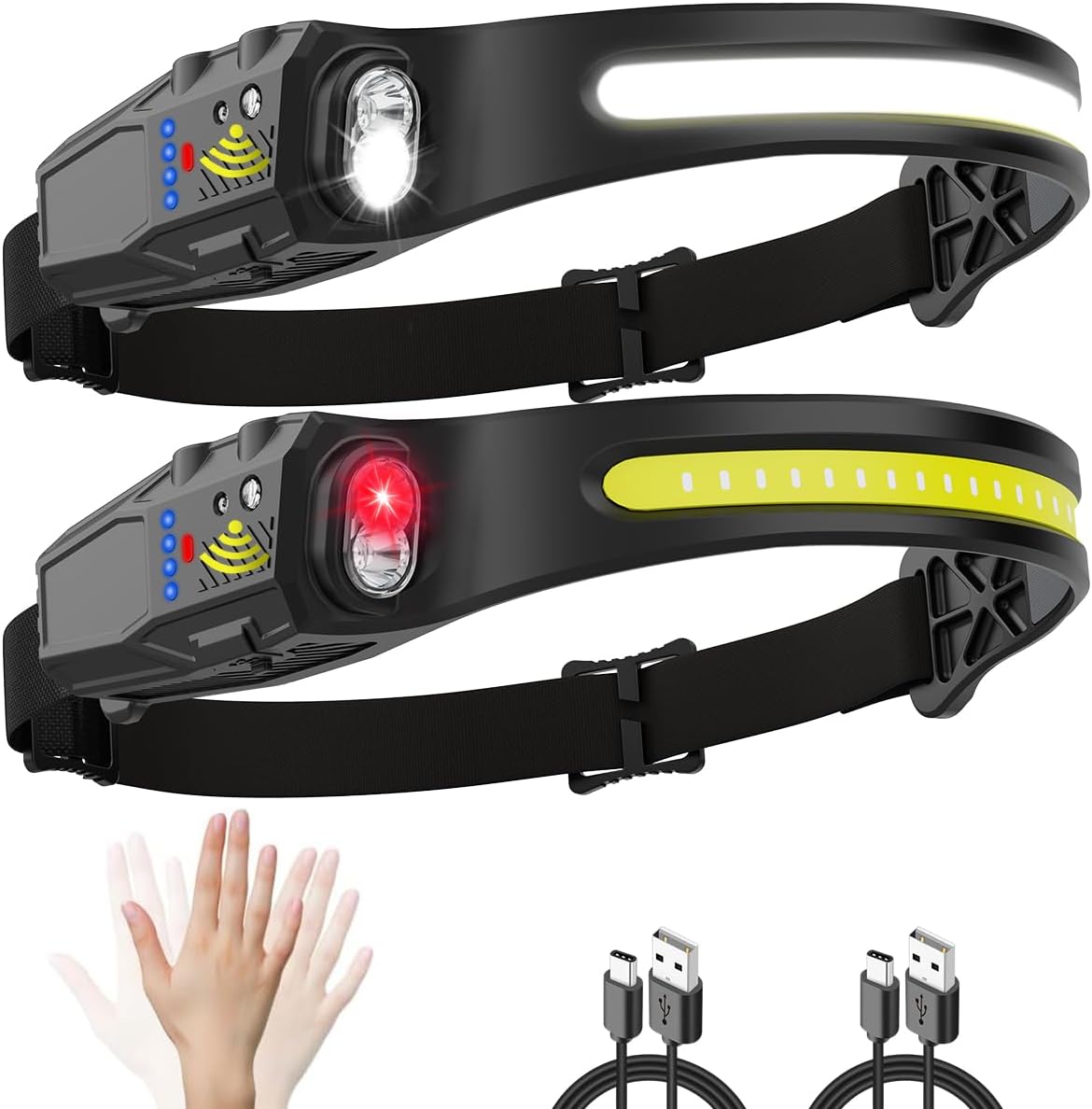 Headlamp_Rechargeable_2Pack,_230°_Wide_Beam_Head_Lamp,_LED_Headlamp_with_Motion_Sensor,_7Mode_Head_Lights_for_Forehead,_Bright_Headlamps_for_Adults,_Red_Light_Headlight,_Hard_Hat_Light,_Camping_Gear