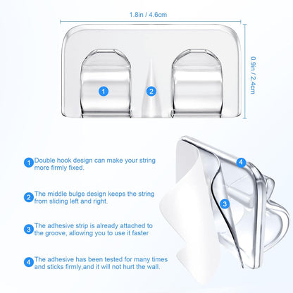 Hooks_for_Outdoor_String_Lights_Clips:_40Pcs_Heavy_Duty_Light_Hook_with_Waterproof_Adhesive_Strips_-_Outside_Clear_Cord_Holders_for_Hanging_Christmas_Lighting_-_Outdoors_Sticky_Clip