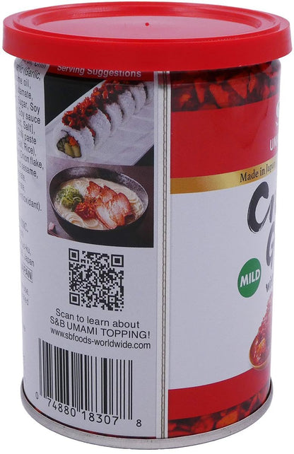 S&B_Chili_Oil_with_Crunchy_Garlic,_14.1_Ounce