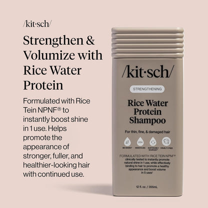 Kitsch_Strengthening_Rice_Water_Protein_Shampoo_for_Women_&_Men_–_Hair_Growth_Shampoo_&_Volumizing_Hair_Care_for_Thin,_Fine_&_Damaged_Hair_–_Paraben,_Phthalates_&_Silicone_Free_–_Made_in_USA_–_12.3_oz