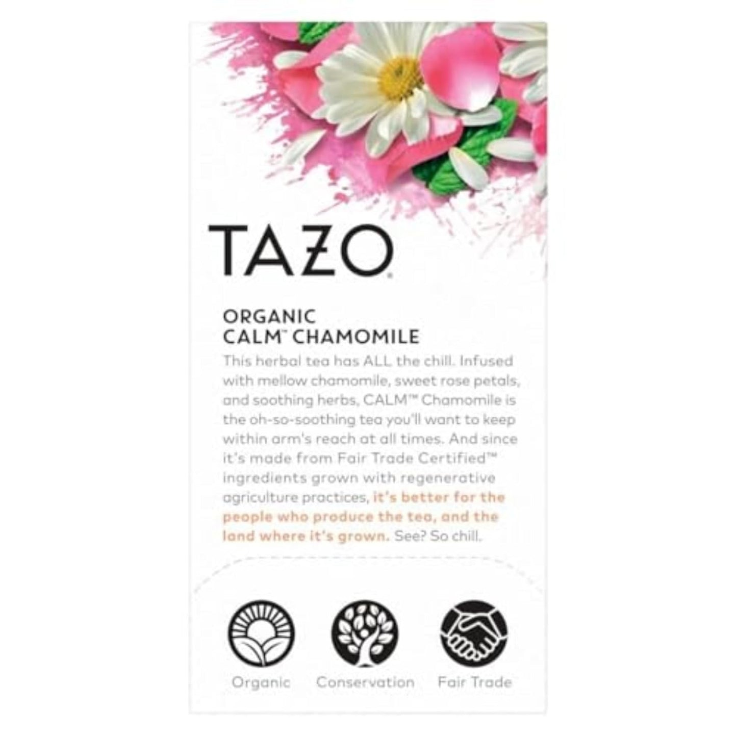 TAZO_Calm_Chamomile_Herbal_Tea_Bags,_Caffeine_Free_Blend,_16_Total_Tea_Bags