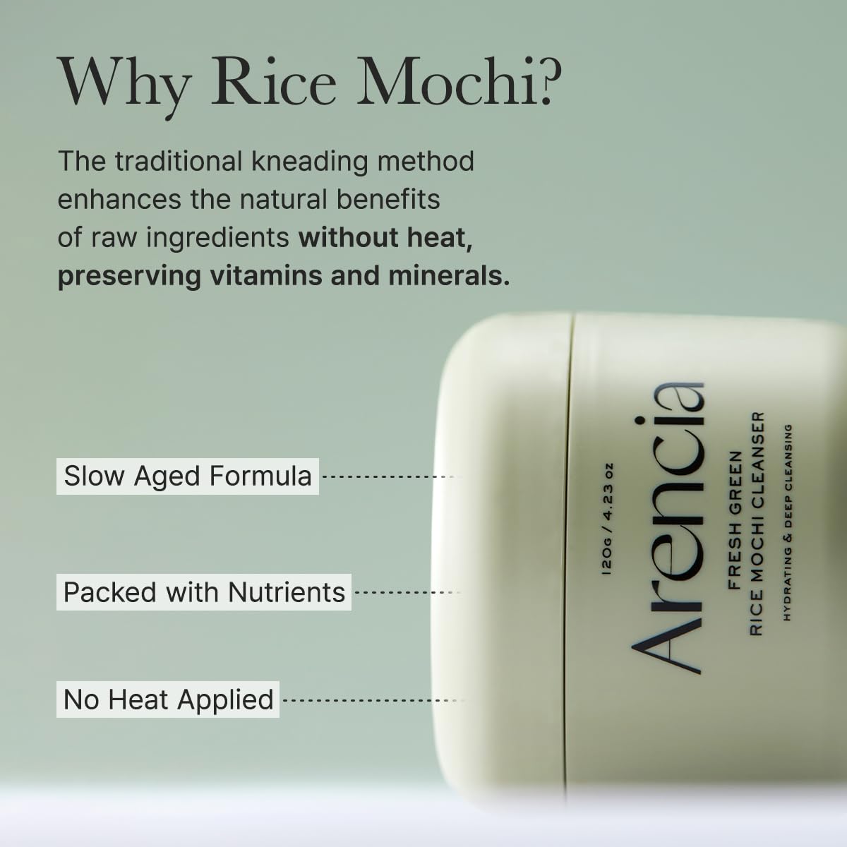 Arencia_Korean_Rice_Mochi_Face_Cleanser_-_Face_Wash,_Gentle_Scrub_All_in_One_for_Deep_Cleansing,_Moisturizing,_Pore_Minimizing,_Acne-Prone_Skin,_Removing_Blackhead_with_Rice_Water_&_Green_Tea