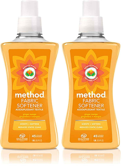 Method Fabric Softener; 53.5 Ounces; 45 Loads