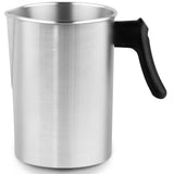 SAEUYVB 32oz Stainless Steel Wax Melting Pot with Heat-Resistant Handle and Dripless Pouring Spout for Candle Making