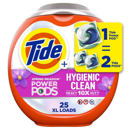 Tide Hygienic Clean Power PODS Laundry Detergent Pacs, Removes Visible and Invisible Dirt