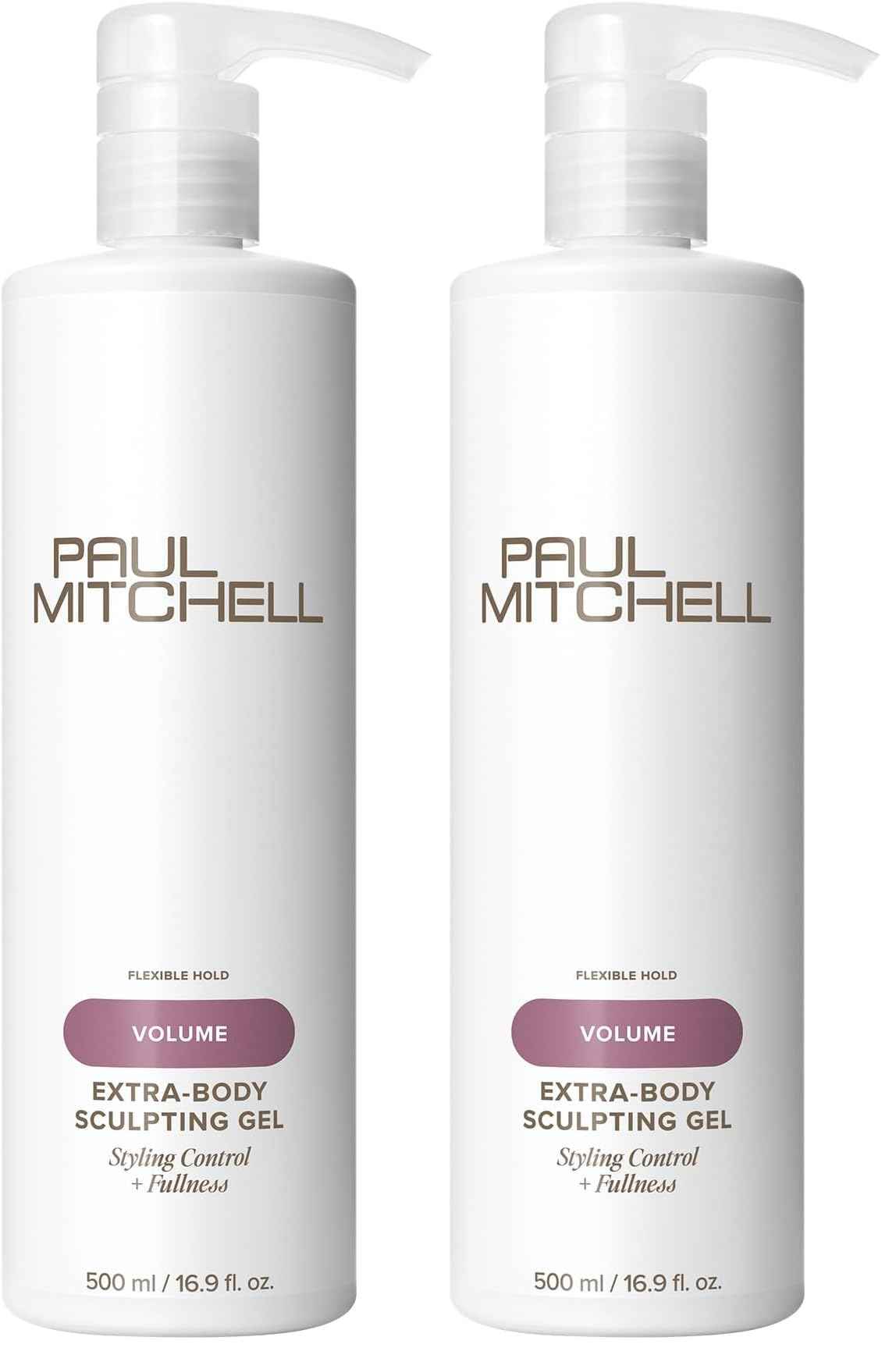 Paul Mitchell Extra-Body Sculpting Gel, Adds Fullness + Styling Control, For Fine Hair