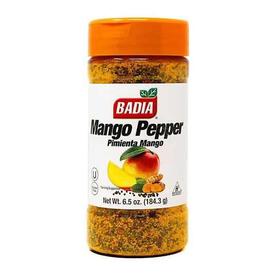 Badia_Mango_Pepper_Seasoning,_6.5_oz_-_Sweet_&_Zesty_Citrus_Pepper_Blend_for_Chicken,_Seafood_&_Vegetables