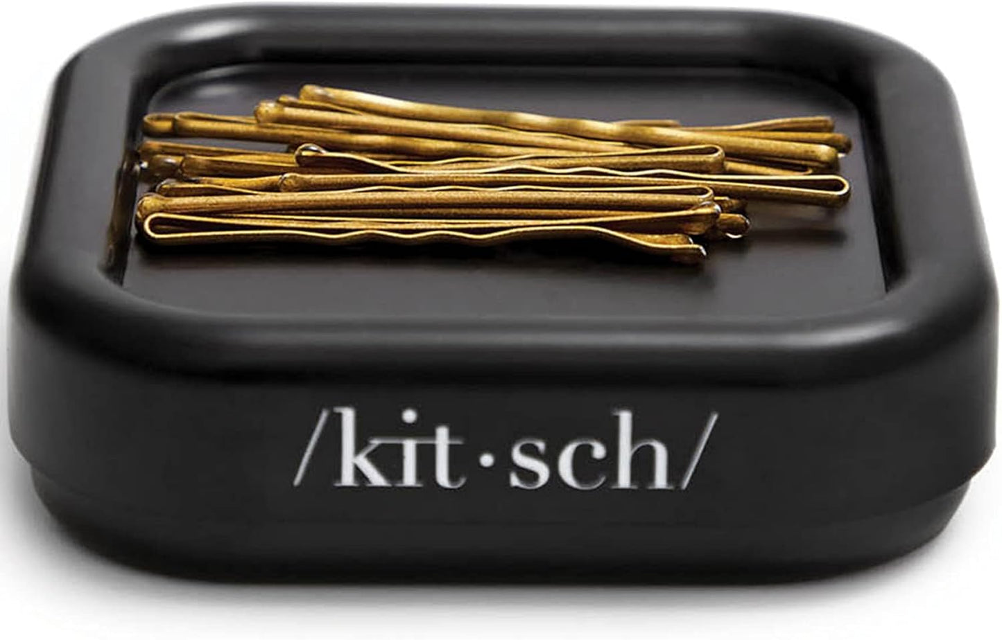 Kitsch_Magnetic_Bobby_Pin_Holder_-_Cute_Stuff,_Strong_Magnetic_Pin_Holder_for_Desk_&_Vanity,_Securely_Holds_Metal_Hair_Clips,_Bobby_Pins_&_Paper_Clip_|_Ideal_Gifts_for_Women_-_Black,_1_Pc
